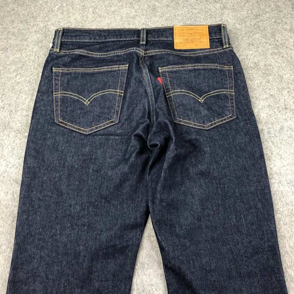 Levis 511 Jeans Mens 32x30 Blue Dark Wash Slim Straight Denim Pants Casual